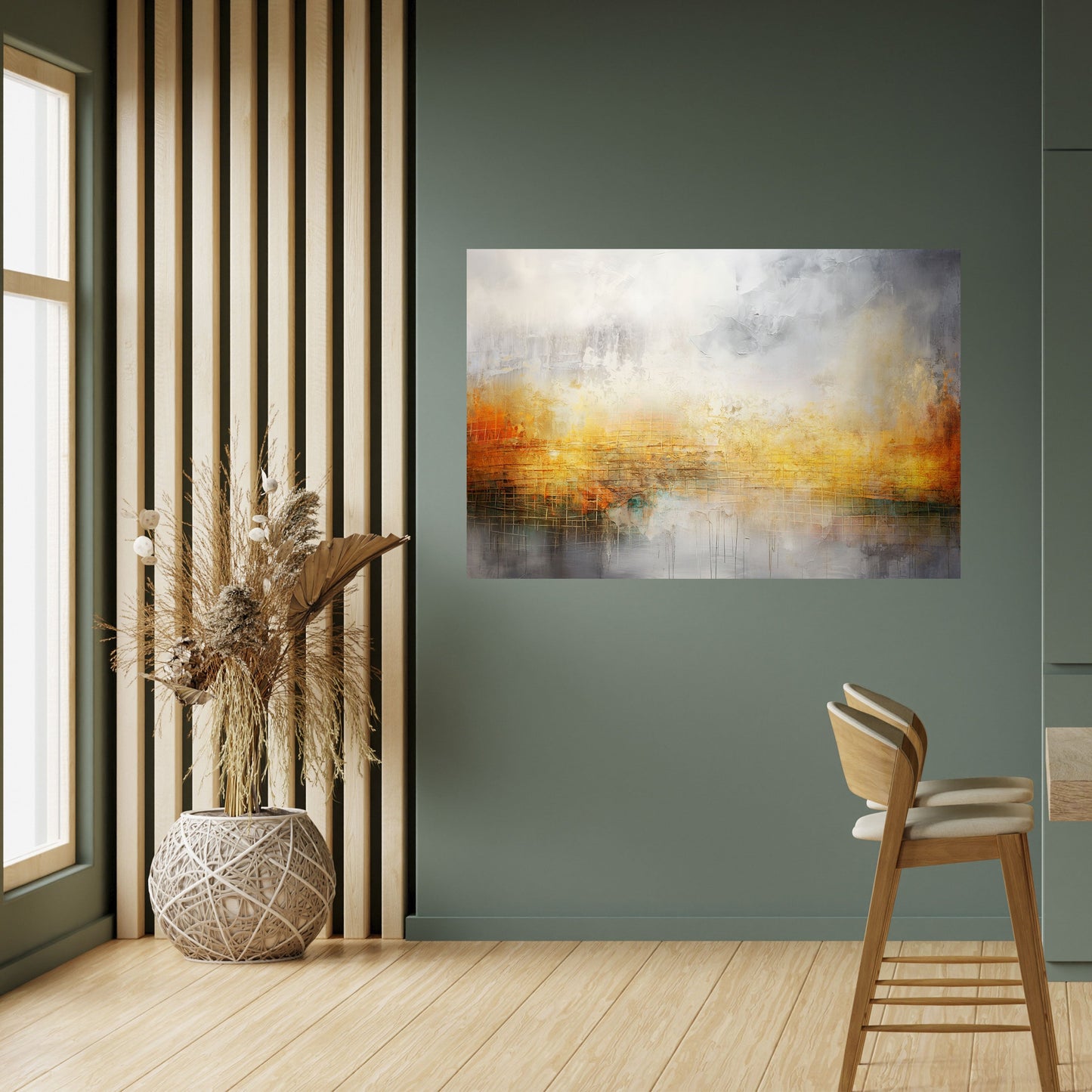 Poster orizzontale staccabile e attaccabile IMPRESSIONAL DAWN