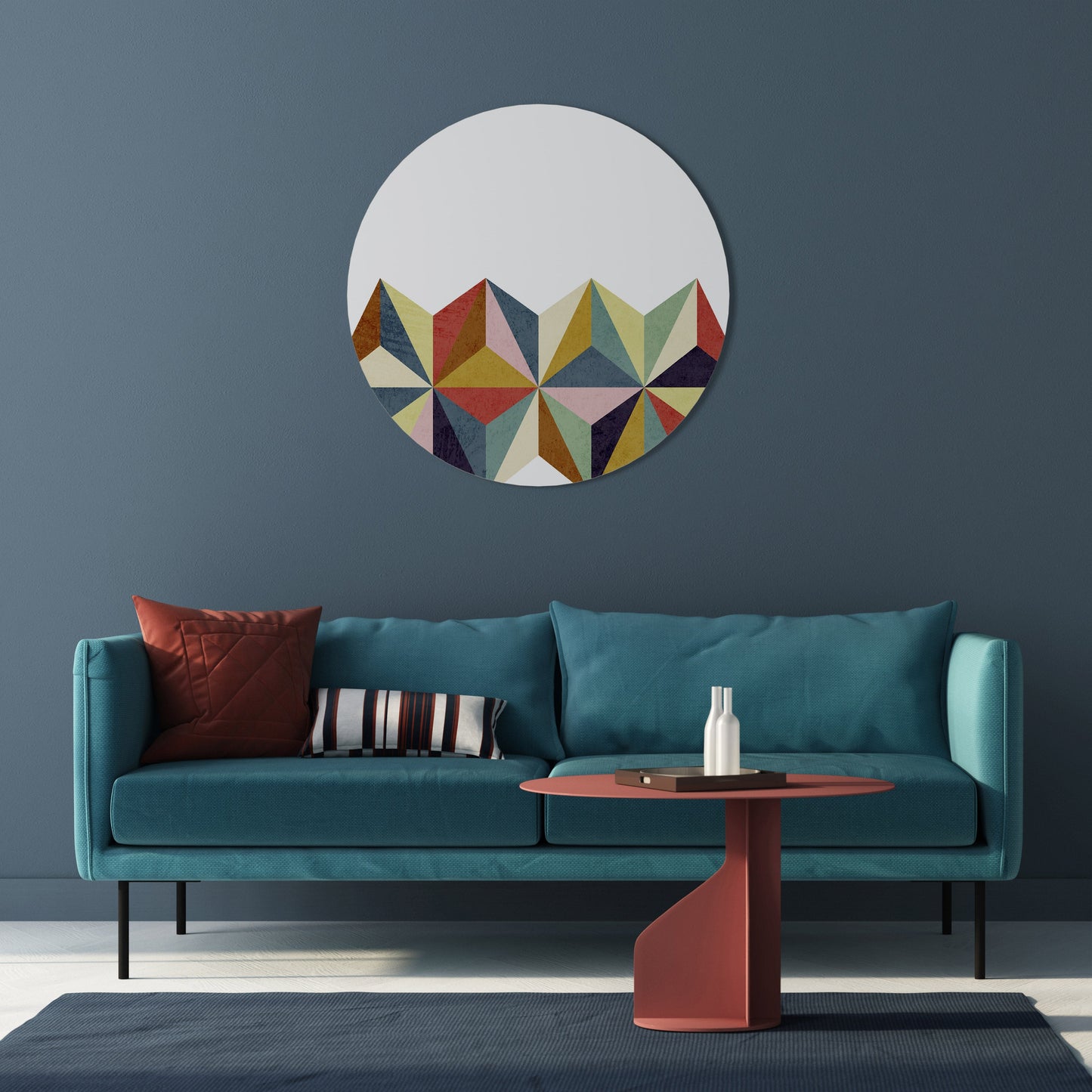 TESSELATE TREASURES Round Wall Art