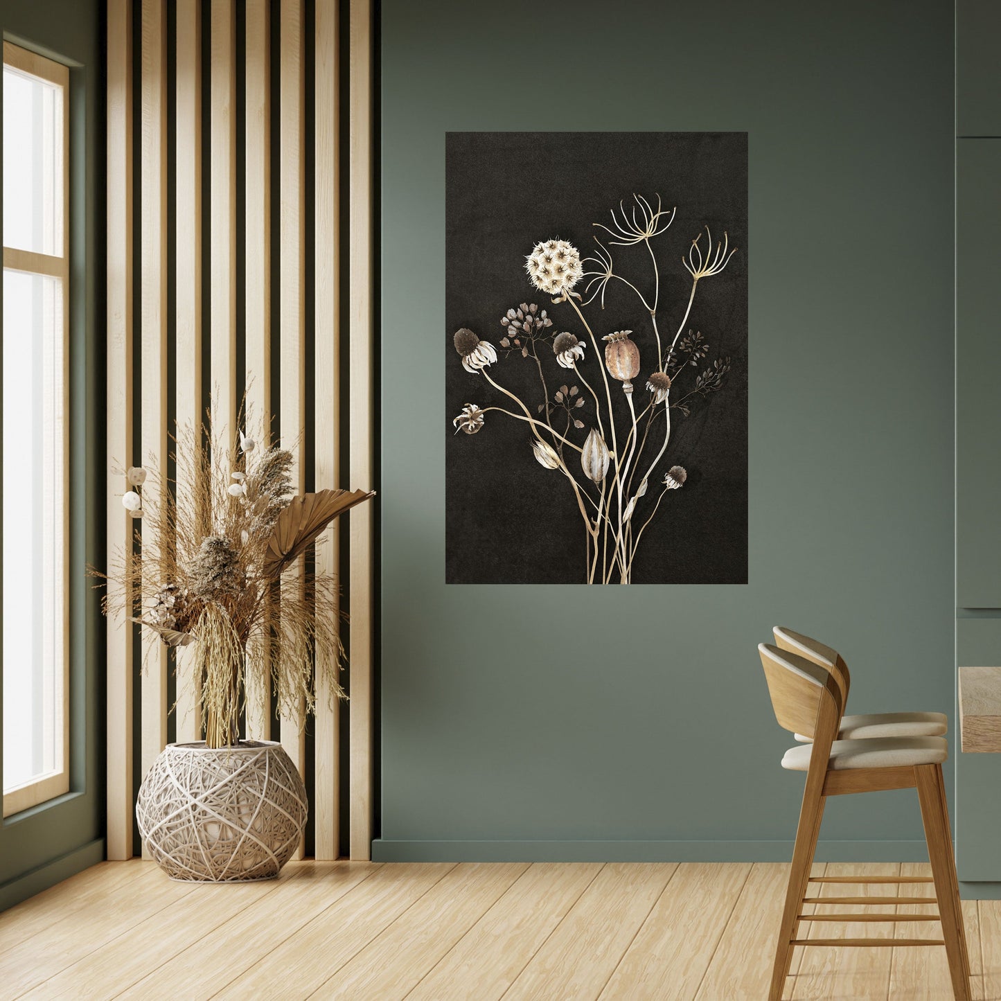 MEADOW SHADES Peel and Stick Vertical Poster