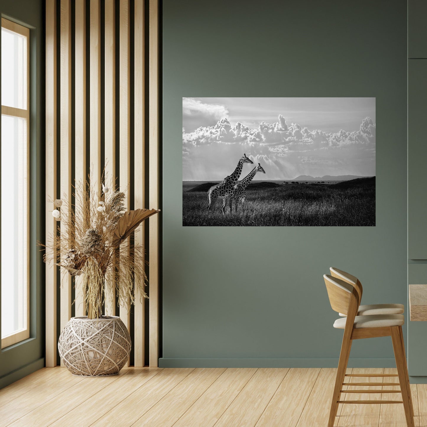 ELEGANT HEIGHTS SVELATO Poster orizzontale staccabile e attaccabile