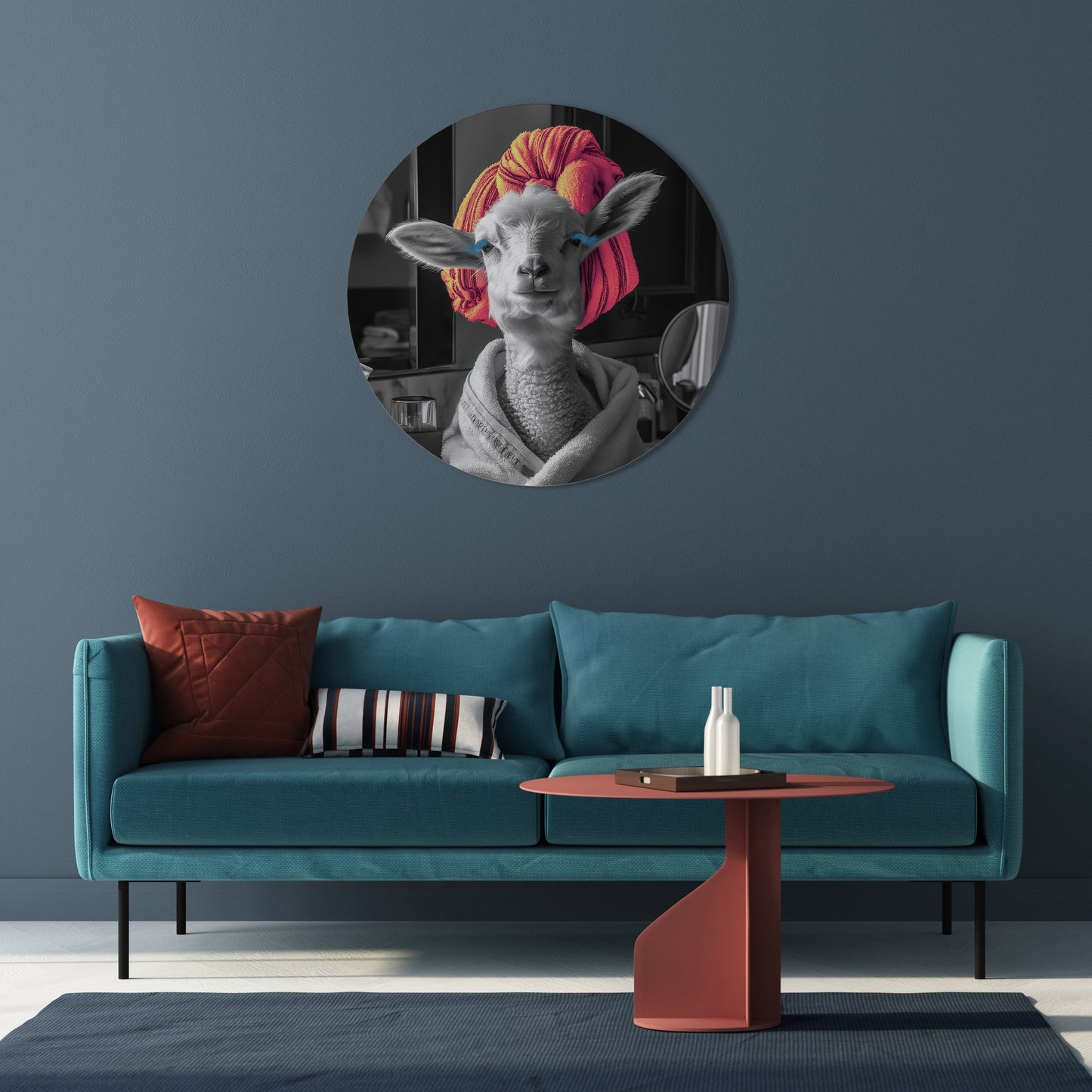 COUTURE CUDDLE Decorazione da Parete Rotonda