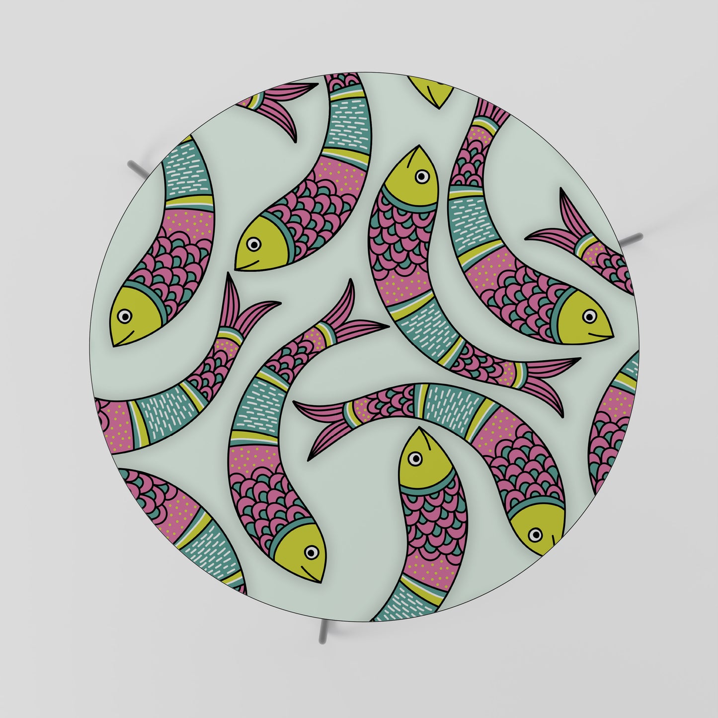 INDIAN FISH Tavolino da Caffè Ø69