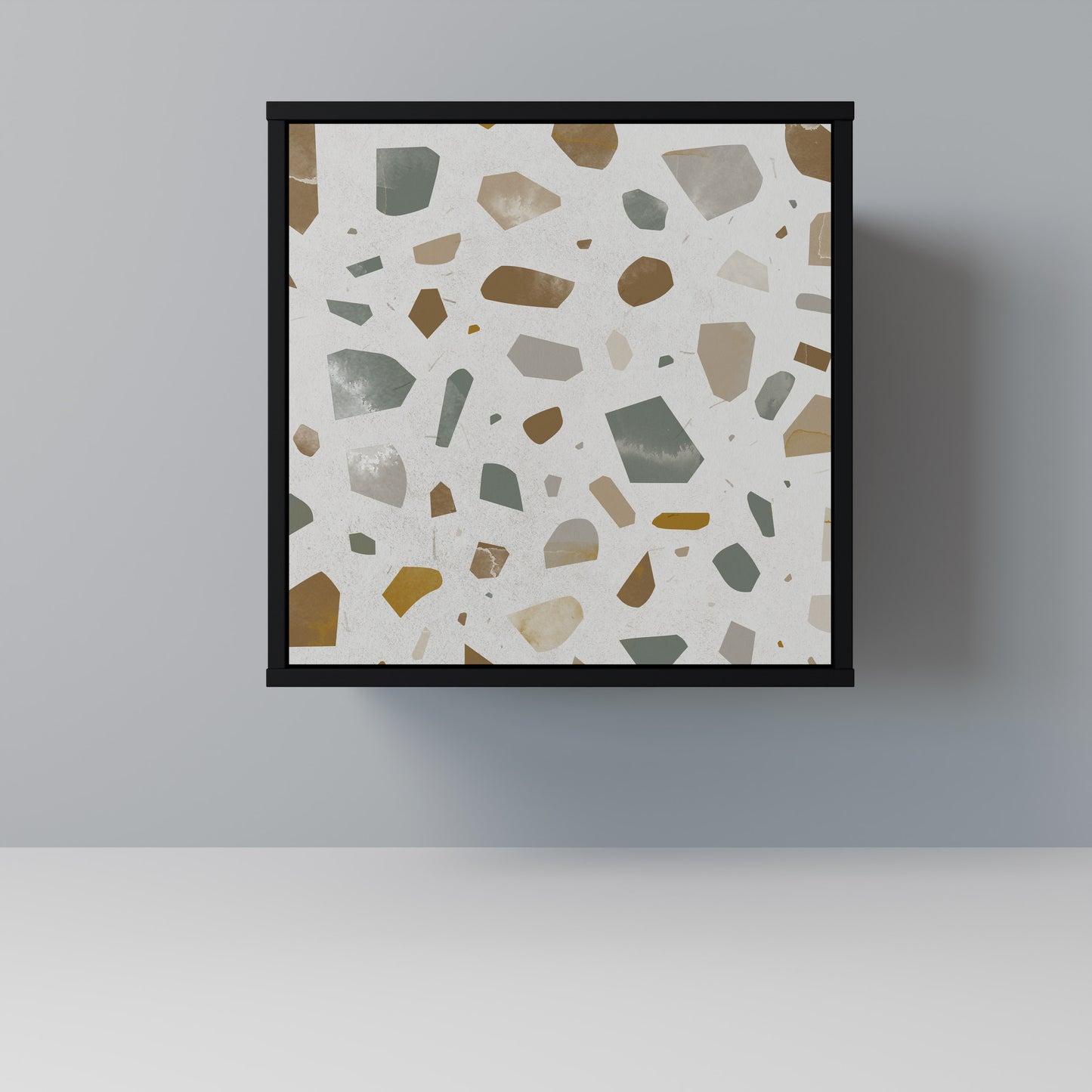 PIECES OF TOMORROW 1-Door Sideboard in Black Finish