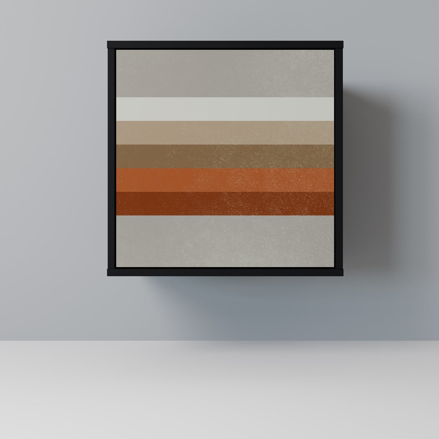 PECULIAR TRAIL 1-Door Sideboard in Black Finish