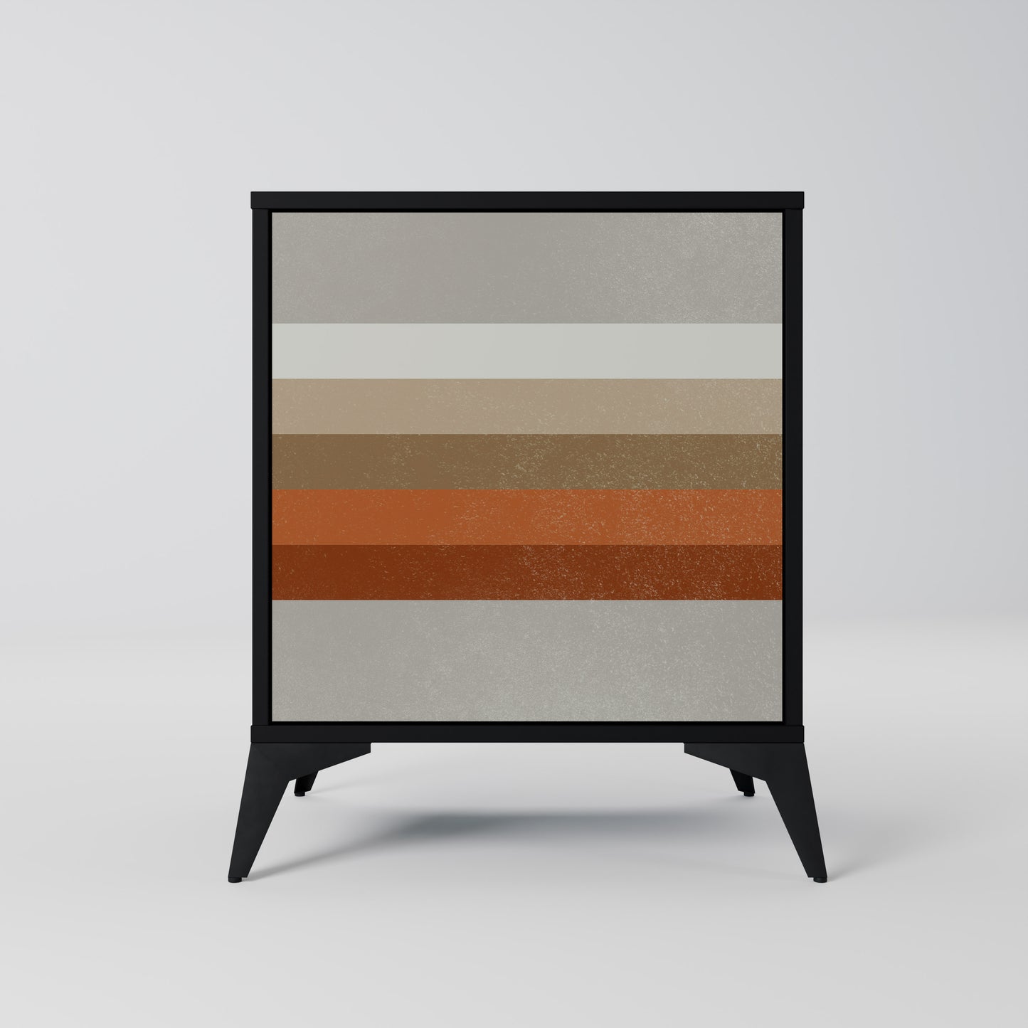 PECULIAR TRAIL 1-Door Sideboard in Black Finish