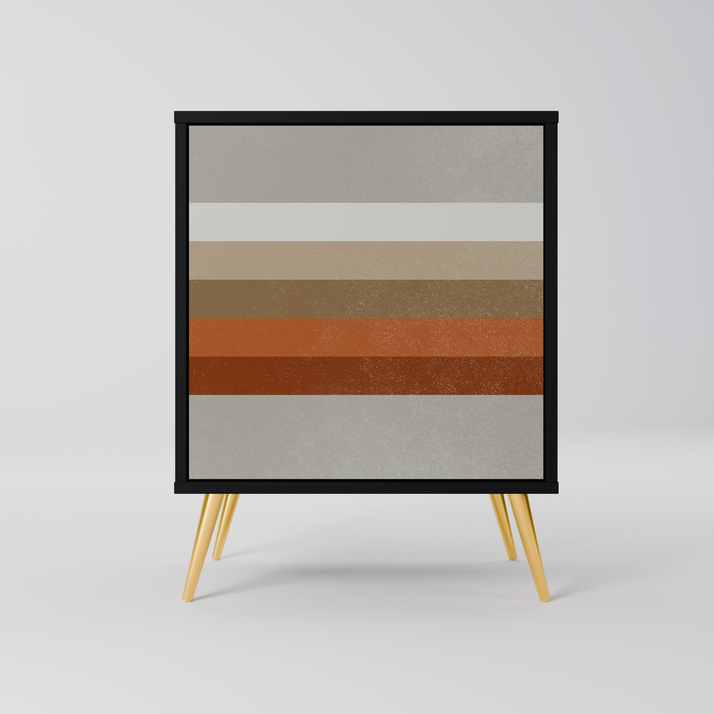 PECULIAR TRAIL 1-Door Sideboard in Black Finish