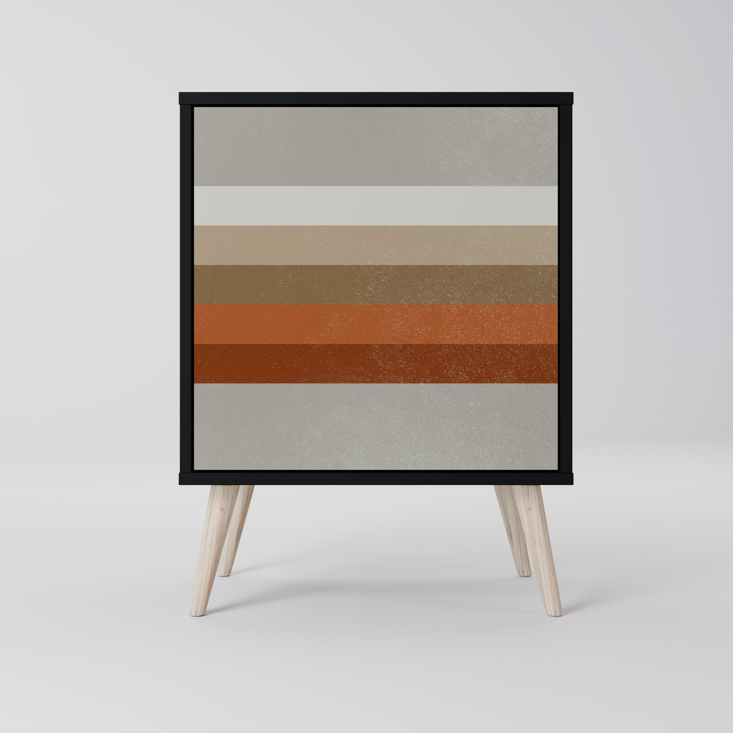 PECULIAR TRAIL 1-Door Sideboard in Black Finish