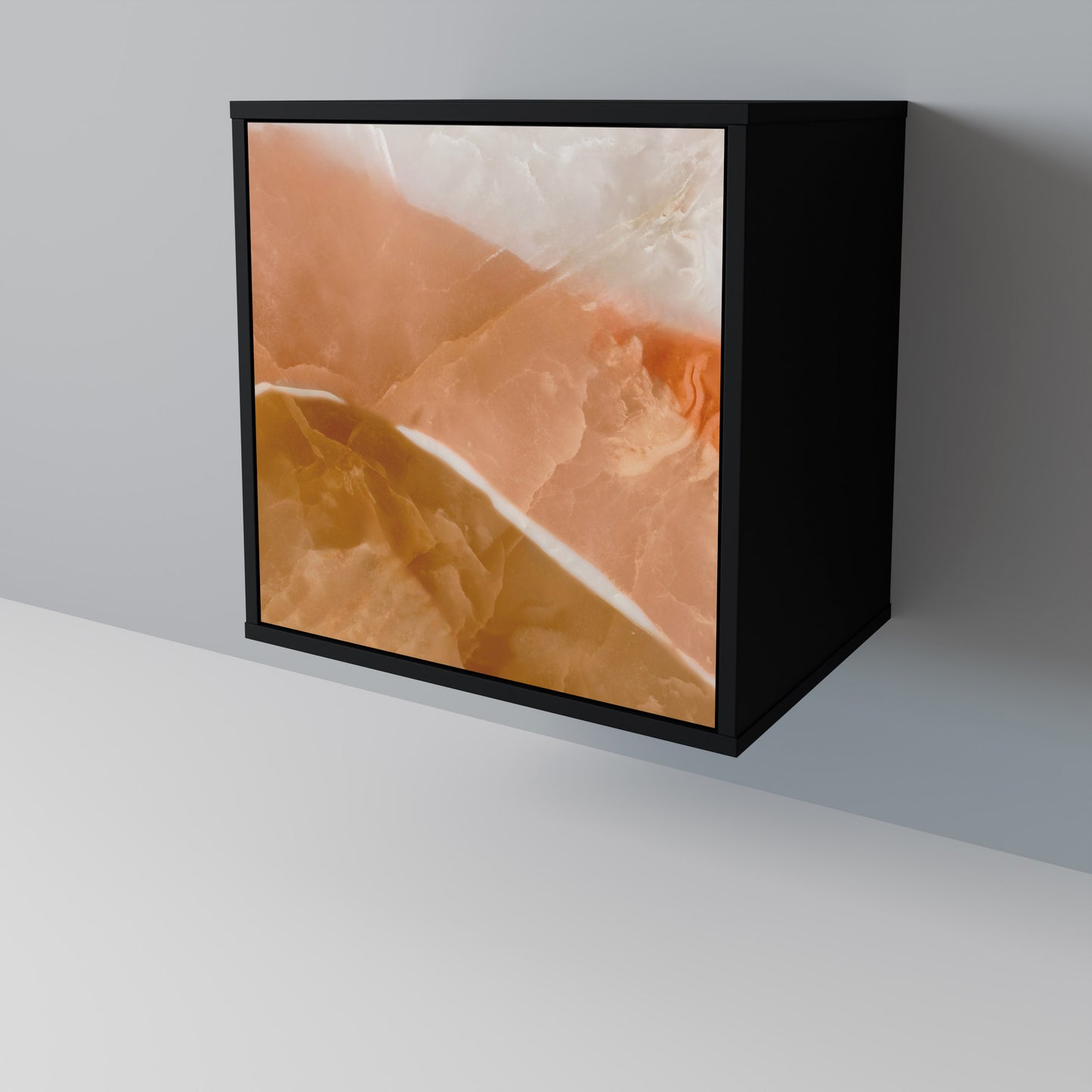 SANDHILLS SPLENDOUR 1-Door Sideboard in Black Finish