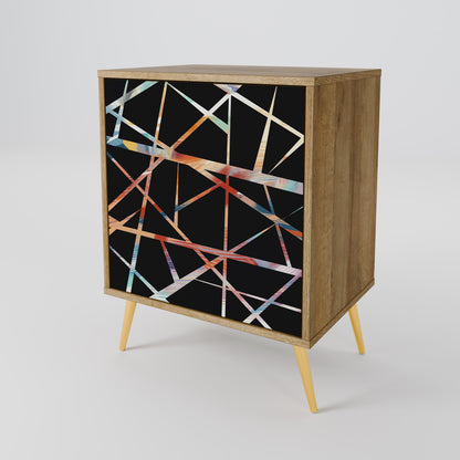 POLYGON VERVE 1-Door Sideboard in Oak Effect