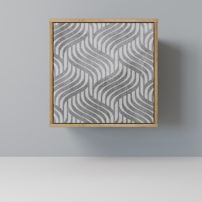 CONCRETE MOVEMENT 1-Door Sideboard in Oak Effect