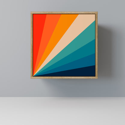 PRISM CONCUSSION 1-Door Sideboard in Oak Effect