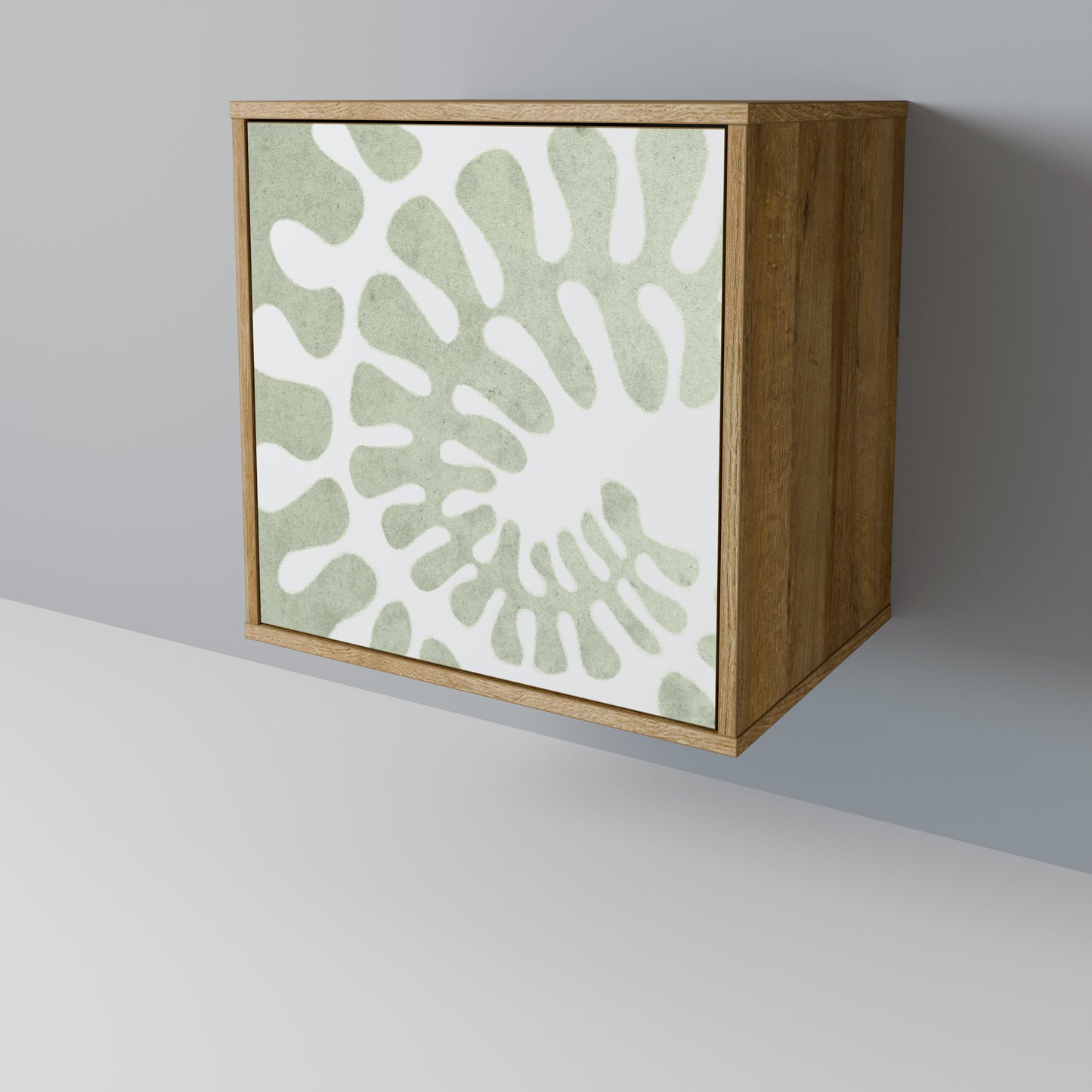 HELIX DANCE 1-Door Sideboard in Oak Effect