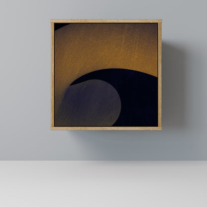 HOLLOW TIME 1-Door Sideboard in Oak Effect