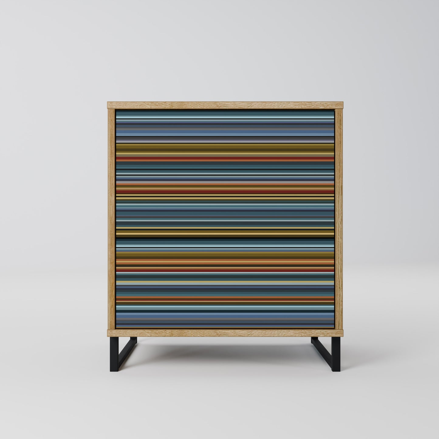 LINEOUT SPECTRUM 1-Door Sideboard in Oak Effect