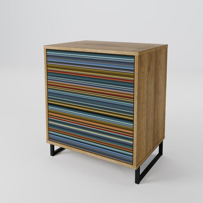 LINEOUT SPECTRUM 1-Door Sideboard in Oak Effect