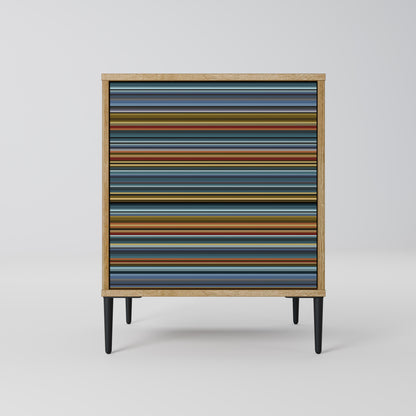 LINEOUT SPECTRUM 1-Door Sideboard in Oak Effect