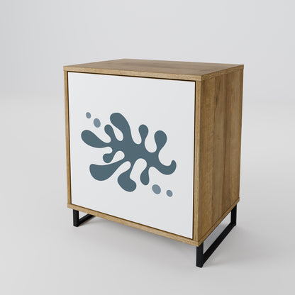 WONDERLAND VEGETATION 1-Door Sideboard in Oak Effect