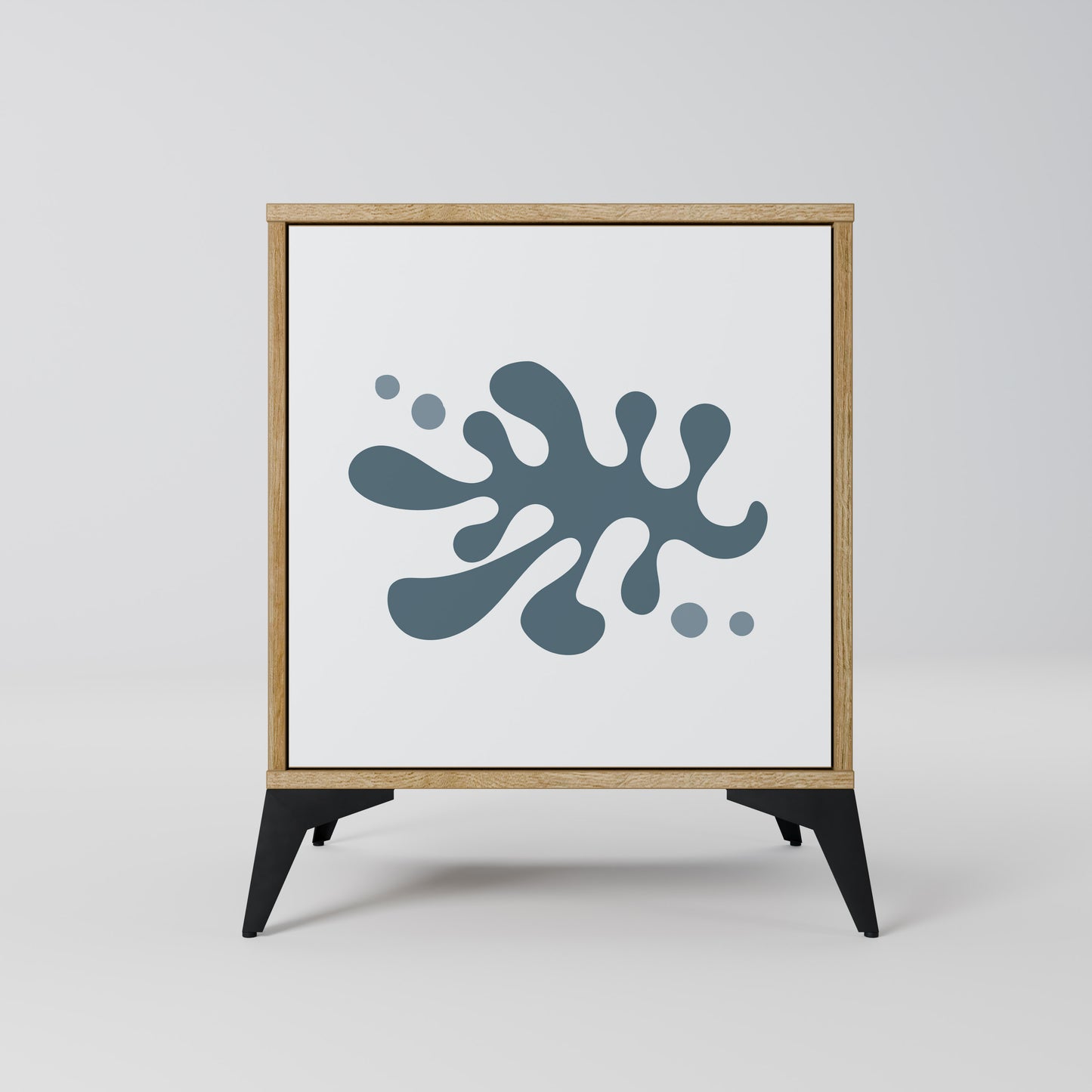 WONDERLAND VEGETATION 1-Door Sideboard in Oak Effect