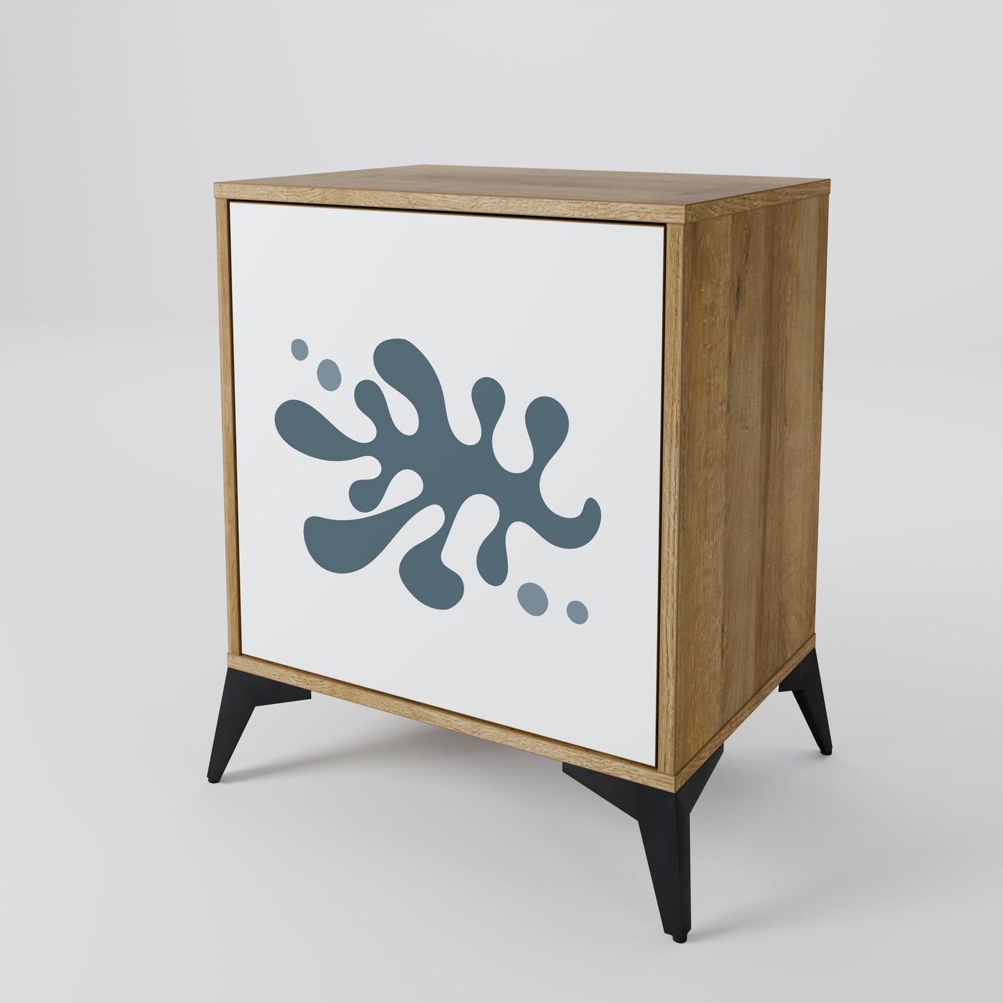 WONDERLAND VEGETATION 1-Door Sideboard in Oak Effect