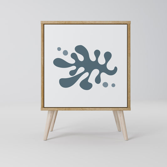 WONDERLAND VEGETATION 1-Door Sideboard in Oak Effect