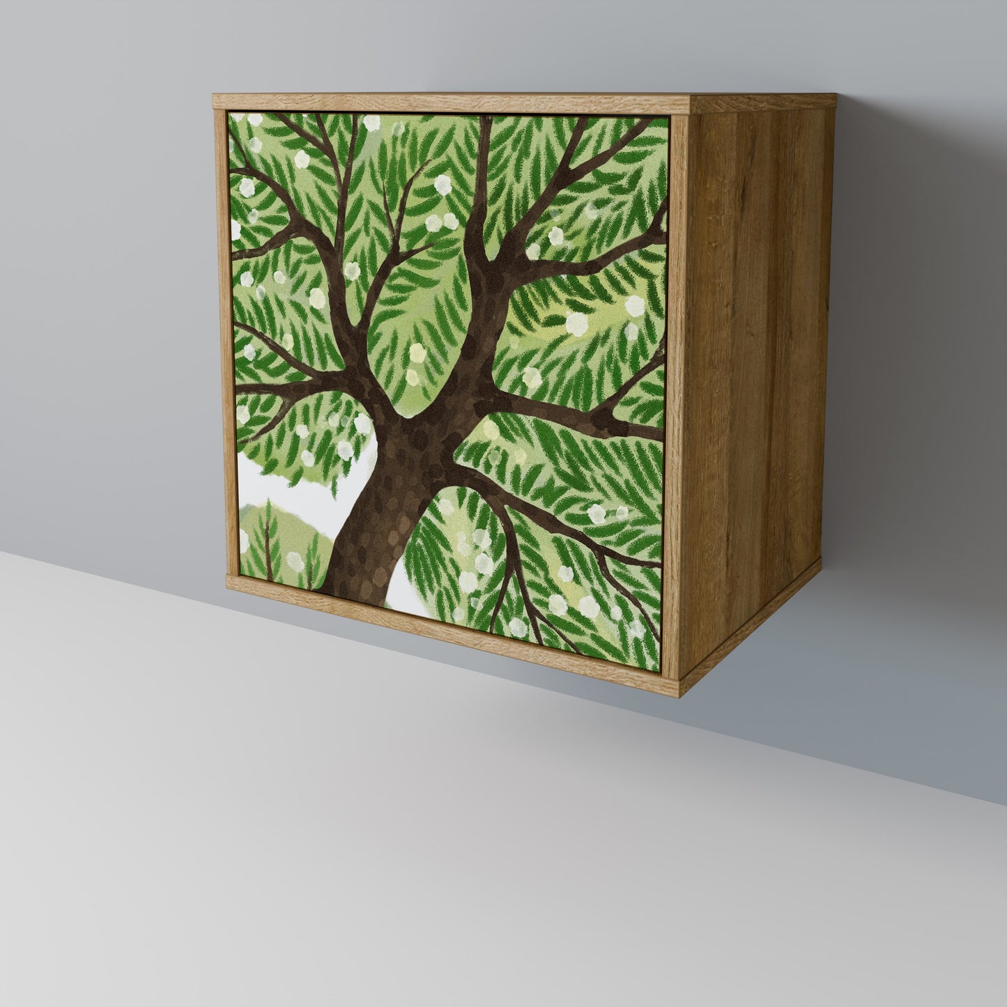 WILDERNESS DASH 1-Door Sideboard in Oak Effect