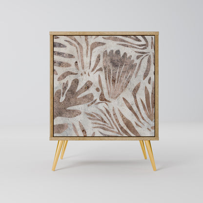 PASSING TIME Madia a 1 anta effetto rovere