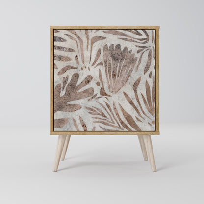 PASSING TIME Madia a 1 anta effetto rovere