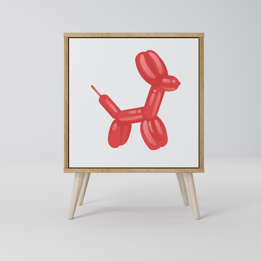 CHILDHOOD MEMORY Madia a 1 anta effetto rovere