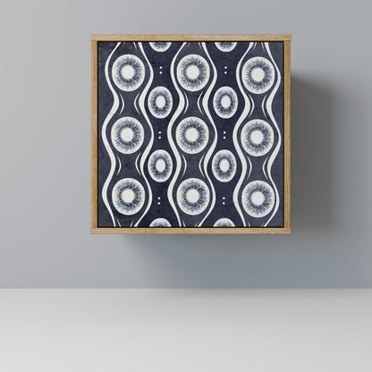 GRAPHITE EYES Madia a 1 anta effetto rovere