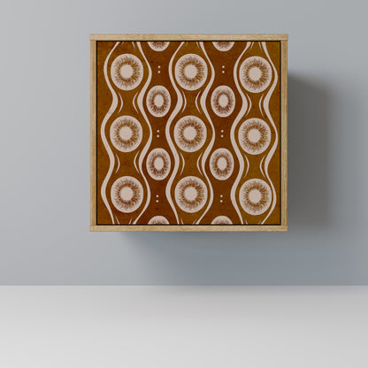 BROWN EYES Madia a 1 anta effetto rovere