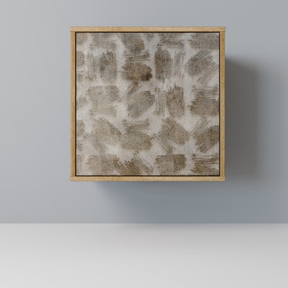 SLIGHTLY BLURRED Madia a 1 anta effetto rovere