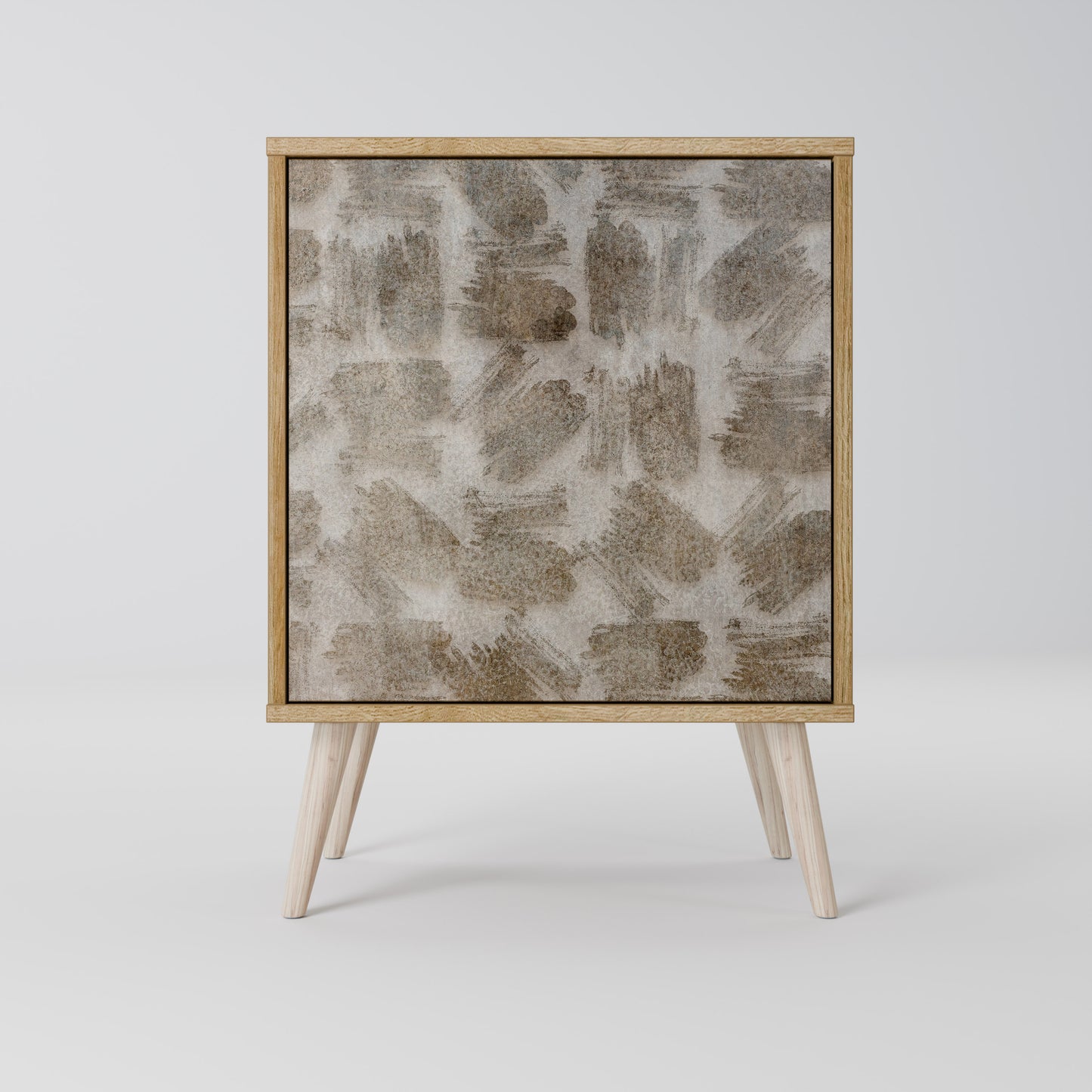 SLIGHTLY BLURRED Madia a 1 anta effetto rovere