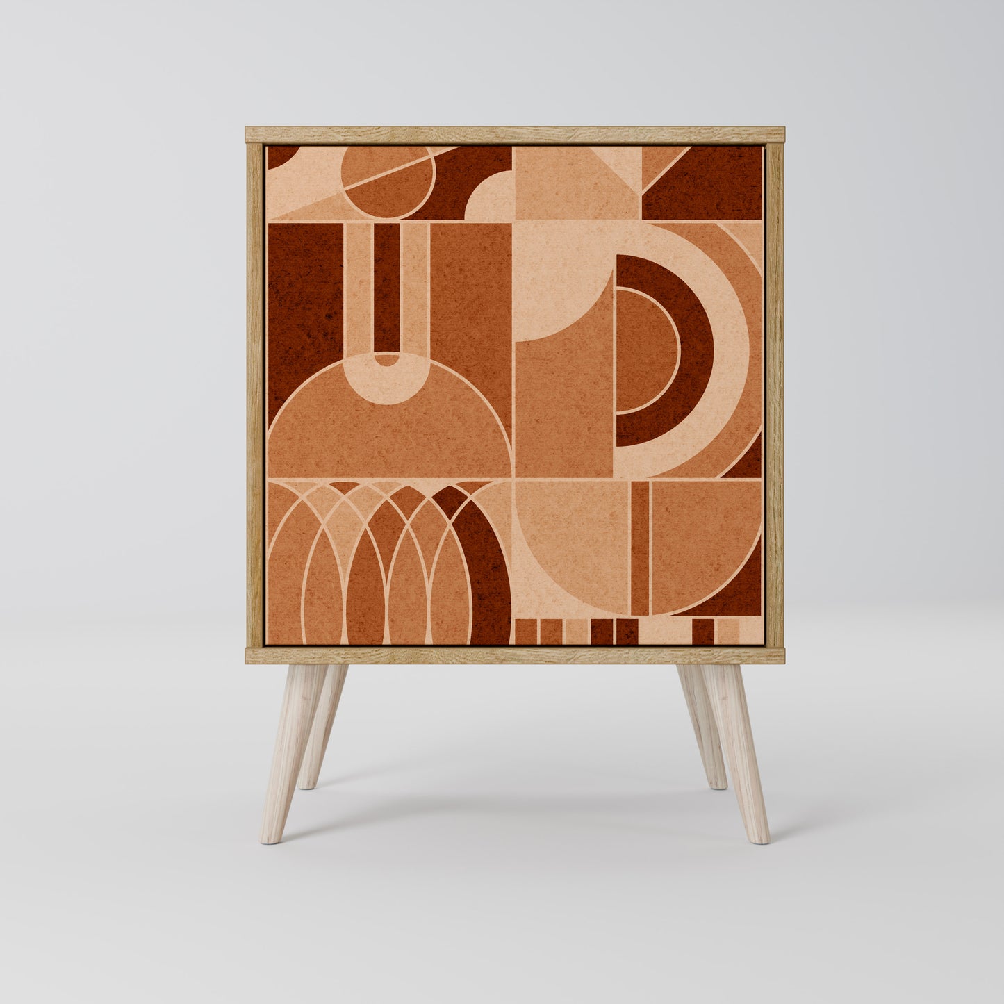 PRISM MOSAIC Madia a 1 anta effetto rovere