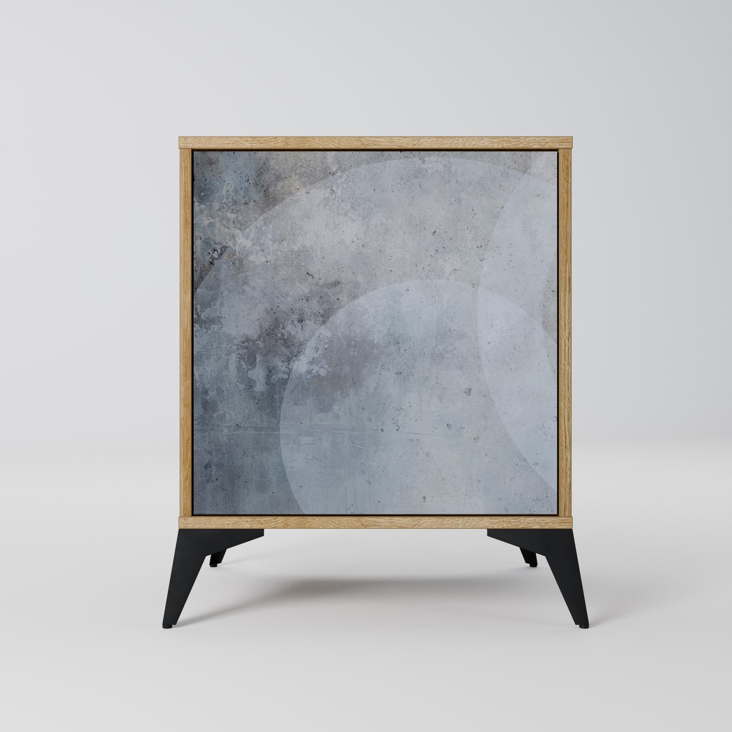 MUTED ARC Madia a 1 anta effetto rovere