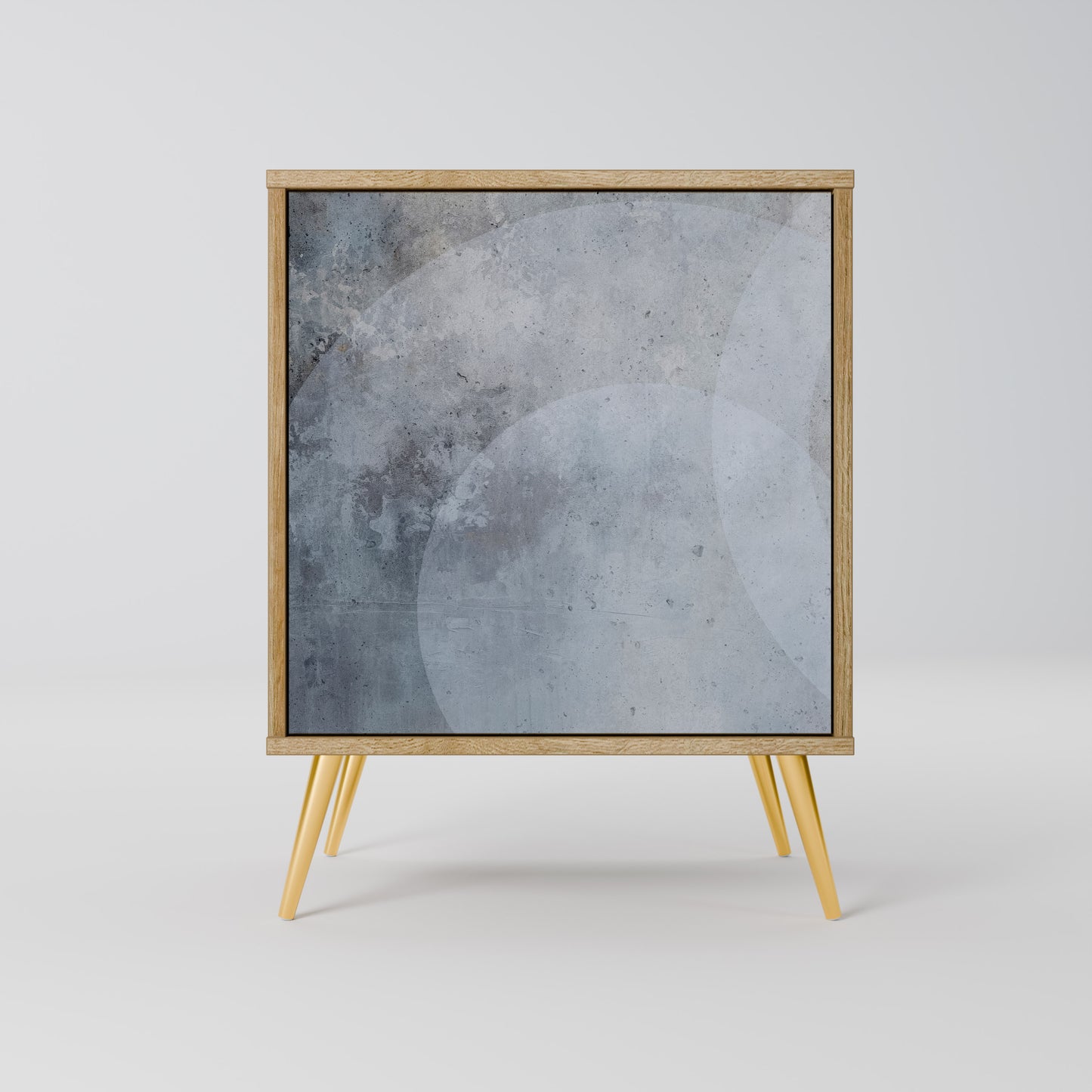 MUTED ARC Madia a 1 anta effetto rovere