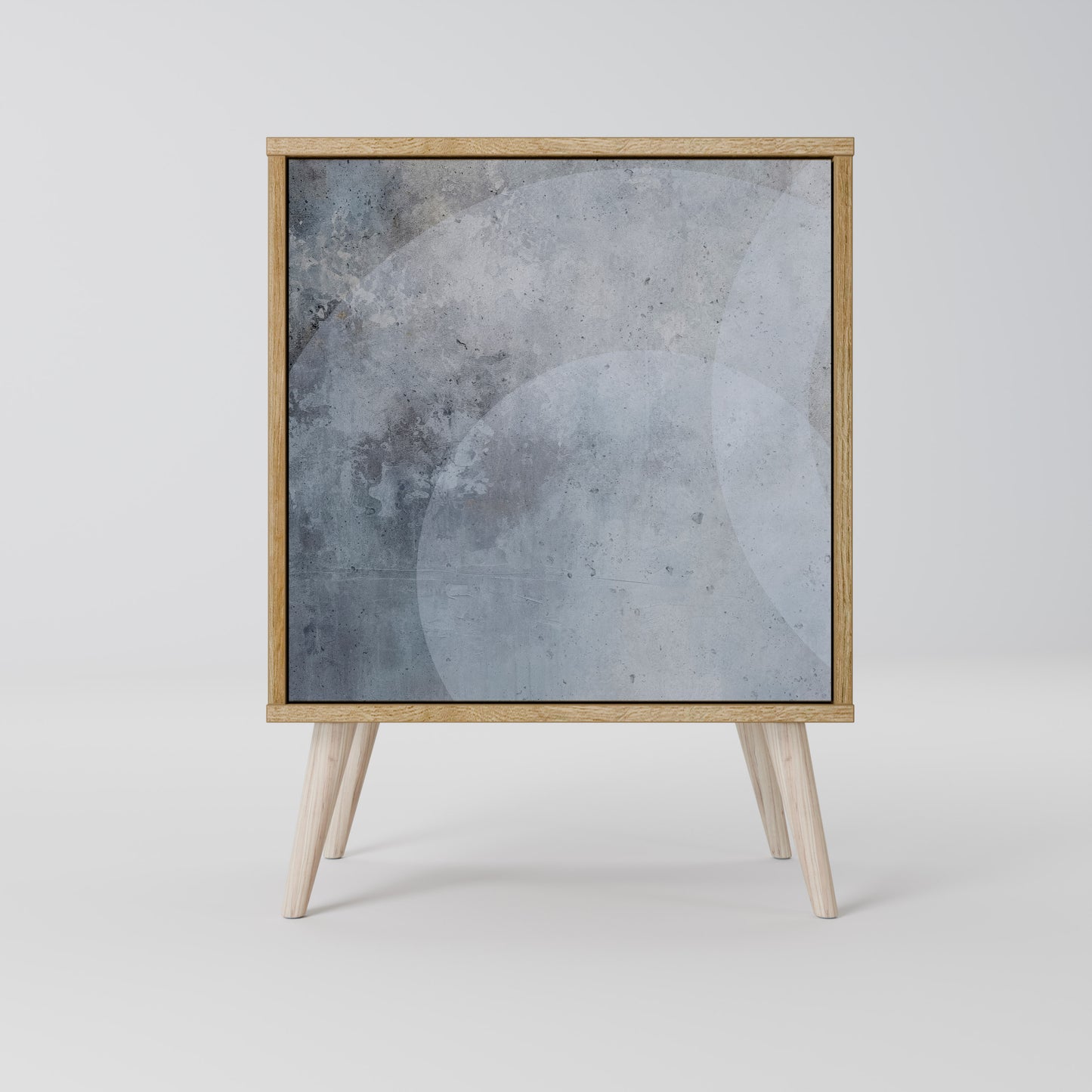 MUTED ARC Madia a 1 anta effetto rovere