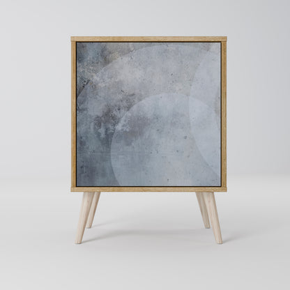 MUTED ARC Madia a 1 anta effetto rovere