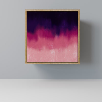 AURORA BOREALIS Madia a 1 anta effetto rovere