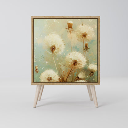 DREAMY MEADOW Madia a 1 anta effetto rovere