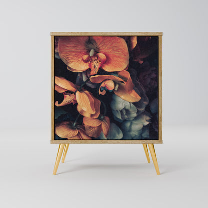 NEVERENDING BLOOM 1-Door Sideboard in Oak Effect