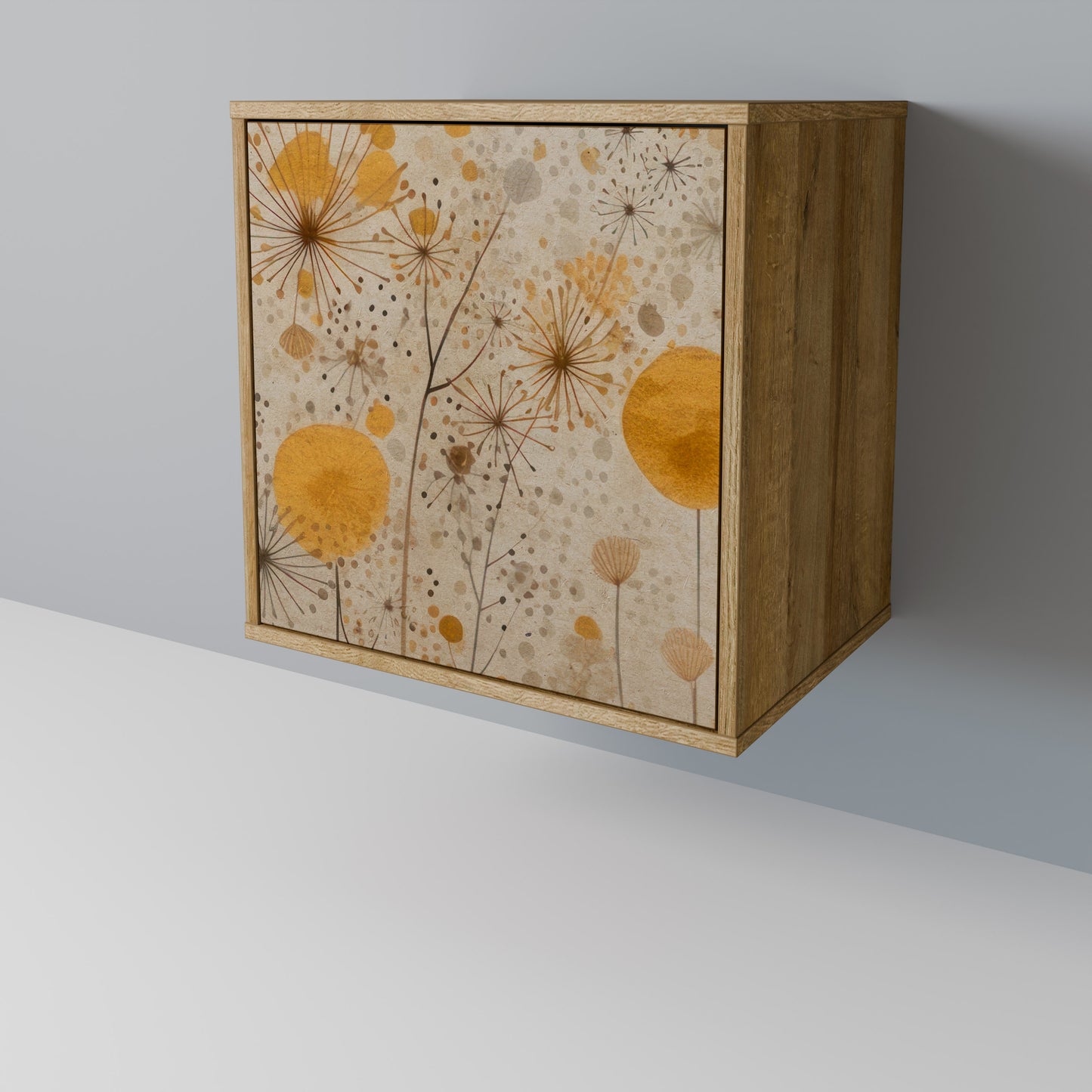 MORNING GLADE Madia a 1 anta effetto rovere