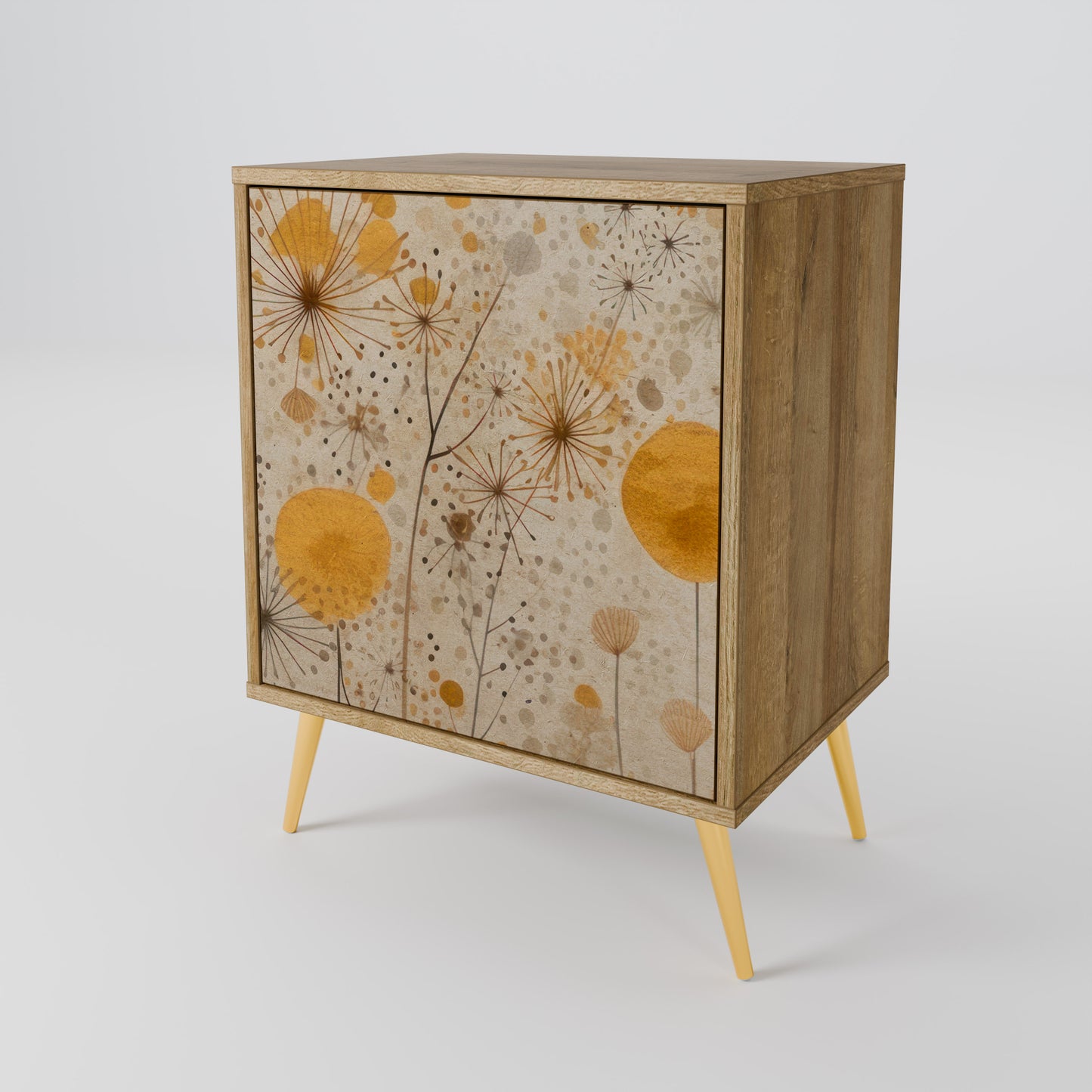 MORNING GLADE Madia a 1 anta effetto rovere