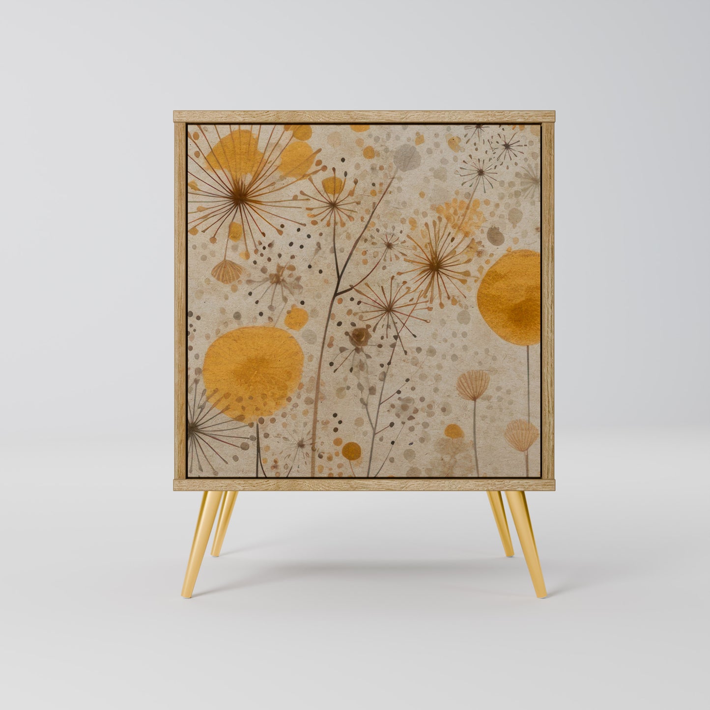 MORNING GLADE Madia a 1 anta effetto rovere