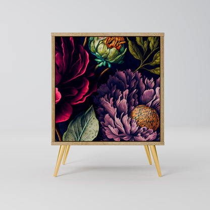 BLOOMING ELEGANCE Madia a 1 anta effetto rovere