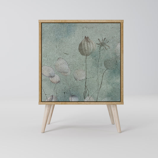 NIGHT LADY Madia a 1 anta effetto rovere