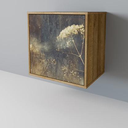 GENTLE POWER Madia a 1 anta effetto rovere