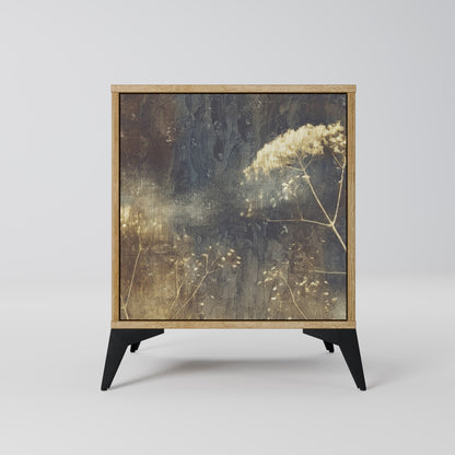 GENTLE POWER Madia a 1 anta effetto rovere