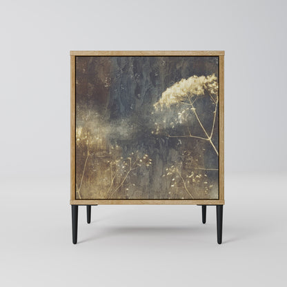 GENTLE POWER Madia a 1 anta effetto rovere