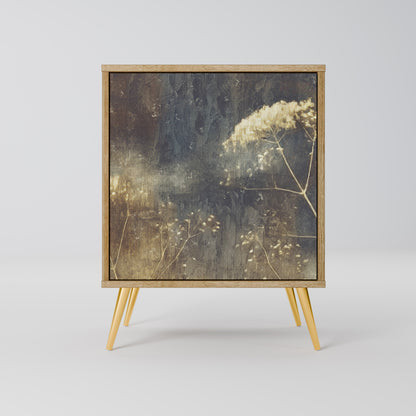 GENTLE POWER Madia a 1 anta effetto rovere