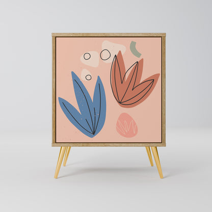 PASTEL DESTINY Madia a 1 anta effetto rovere